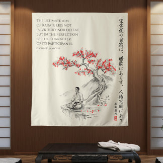 Tenture The Way of Karate - Wisdom of Gichin Funakoshi