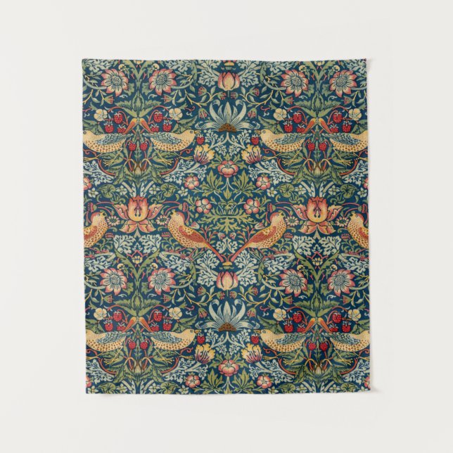 Tenture Thief de fraises par William Morris (Devant)
