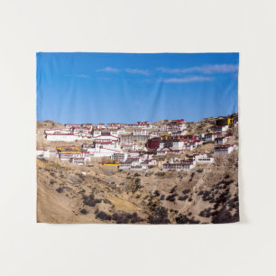 Tenture Tibet - Monastère bouddhique de Ganden