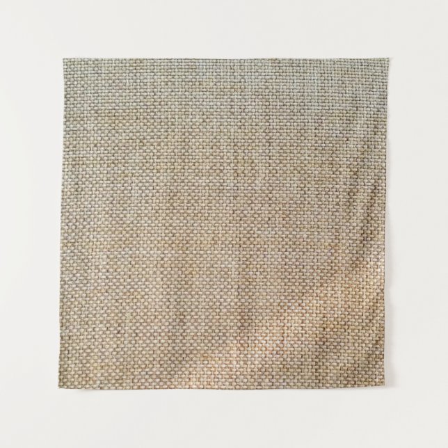 Tenture Tissu arrière - plan marron textile (Devant)