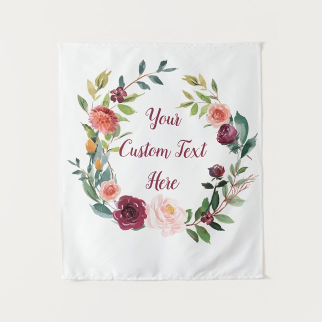 Tenture Toile de fond de mariage avec accessoires pour pho (Devant)