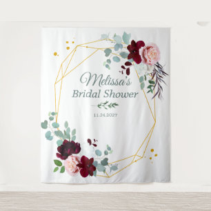Tenture Toile de fond pour photomaton au eucalyptus pour u