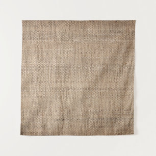 Tenture Toile de lin de l'artiste : texture grossière