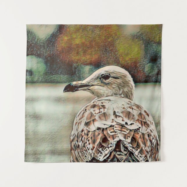 Tenture toony seagull (Devant)