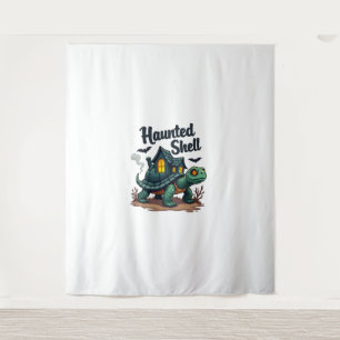 Tenture Tortue de coquille hantée