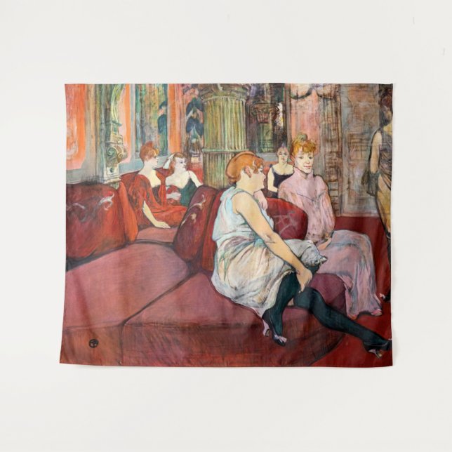 Tenture Toulouse-Lautrec - Au Salon, rue des Moulins (Devant (Horizontal))