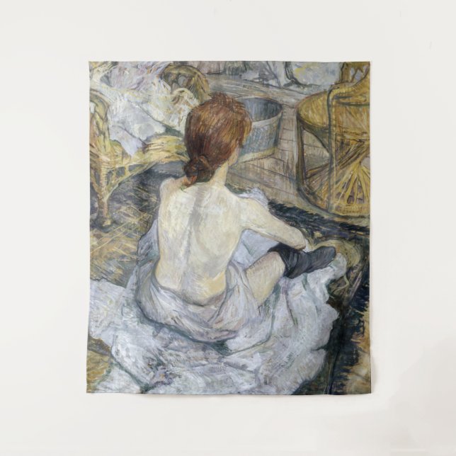 Tenture Toulouse-Lautrec - Rousse / Toilettes (Devant)
