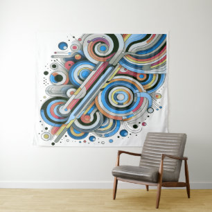 Tenture Toutes les couleurs Rainbow Palette Artdesign T-sh