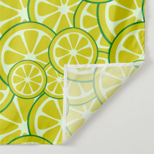 Tenture Tranche de citron Fruit Citrique Art Jaune Citron