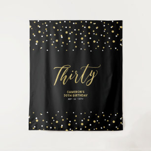 Tenture Trente   Toile de fond pour fête d'anniversaire de
