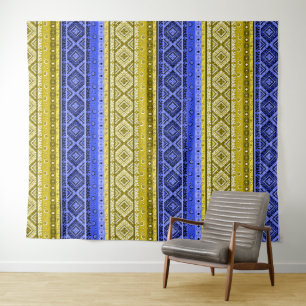 Tenture Tribal ethno boho ornementale traditionnelle ornem