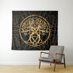 Tenture Triquetra Arbre de vie
