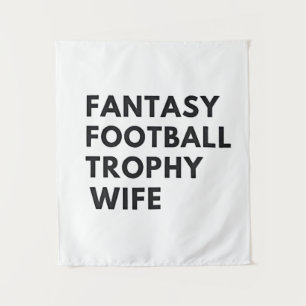 Tenture Trophée de football d'Imaginaire Femme Couples amu