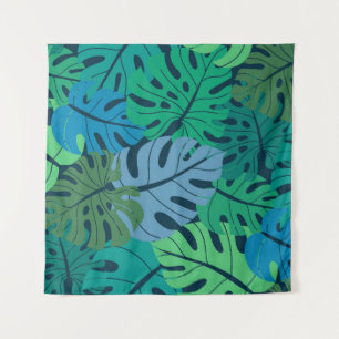 Tenture Tropical Jungle Palm Motif sans couture