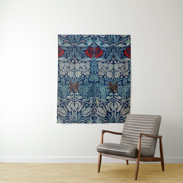 Tenture Tulip et Rose, William Morris (En situation)