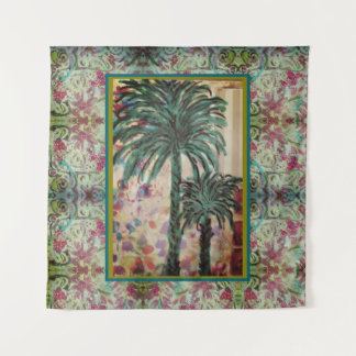 Tenture Two Palm Trees