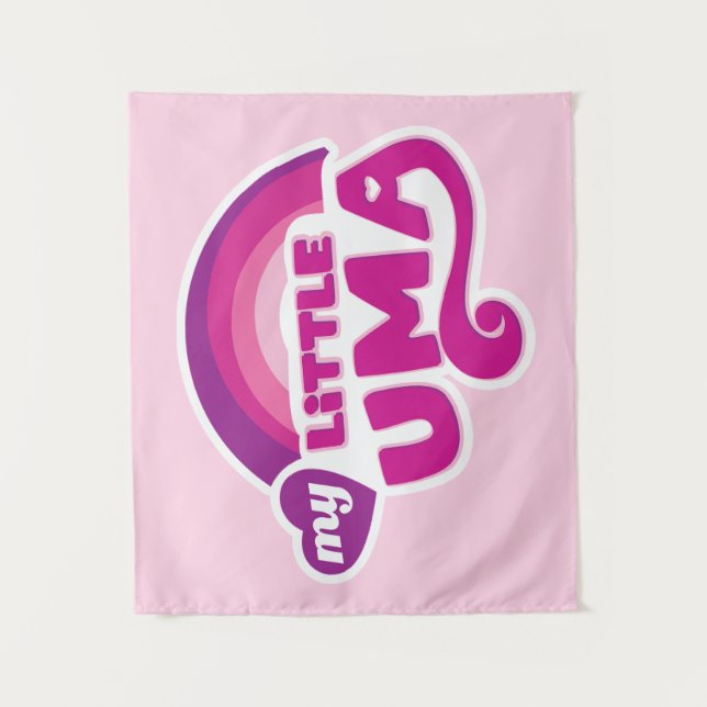 Tenture UmaMusume : Mon petit Uma (Devant)