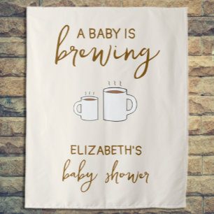 Tenture Un bébé brasse du Baby shower