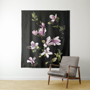 Tenture Un Magnolia japonais