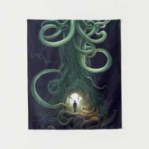 Tenture Un portail d'horreur cosmique Cthulhu