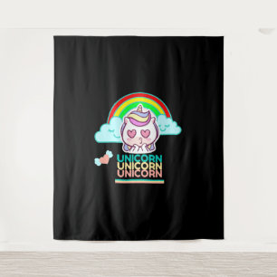 Tenture Unicorn Love