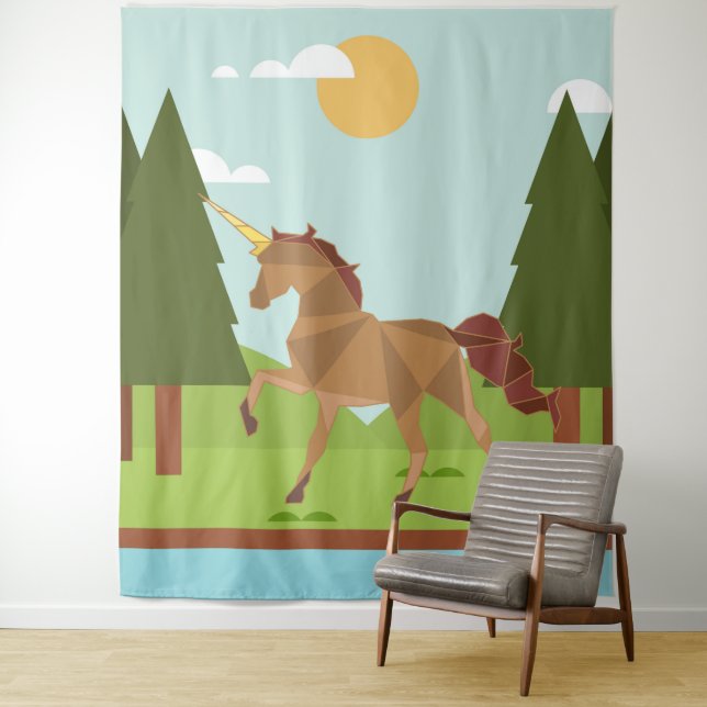 Tenture Unicorne (En situation)