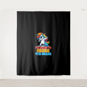 Tenture Unicorne de 4e année Je suis prêt à écraser la fou
