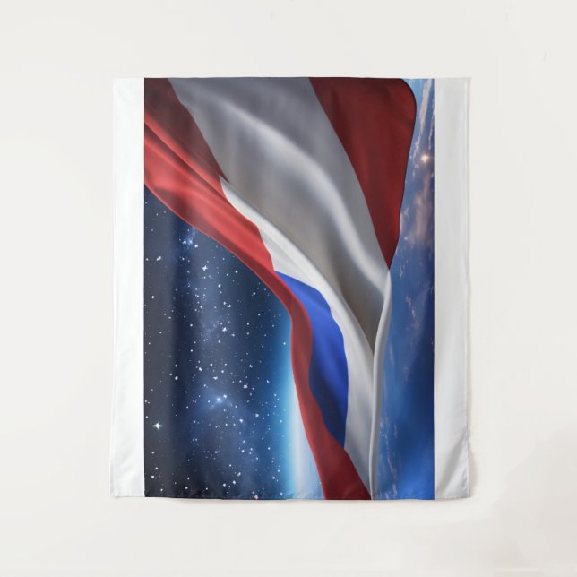 Tenture USA Flag Logo Large Tapestry (Devant)