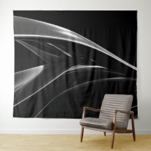 Vagues dans Chrome abstrait noir & blanc photo