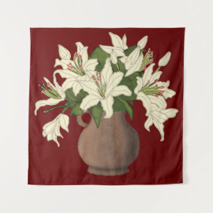 Tenture Vase de fleurs