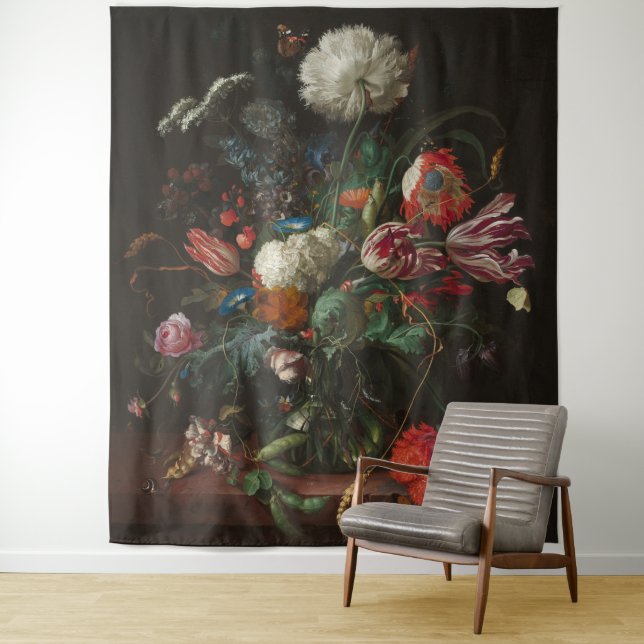 Tenture Vase des fleurs - Jan Davidsz. de Heem (En situation)
