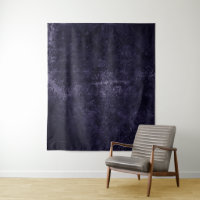 Velours Midnight Damask | Fond Indigo Grunge