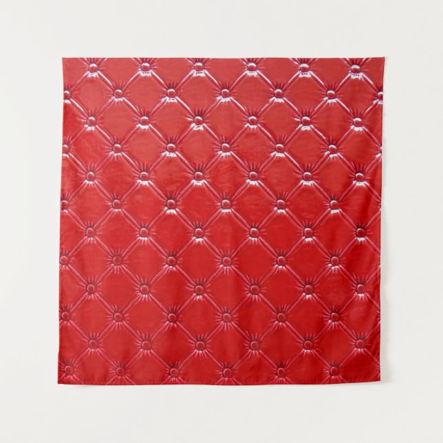 Tenture Véritable Upholsterie En Cuir : Décor Versatile (Devant)