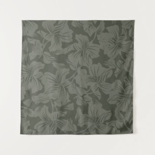 Tenture Vert Floral sans couture motif fond abstrait,