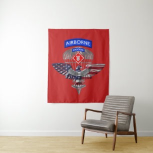 Tenture Vétéran de la 20e brigade du génie aéroportée