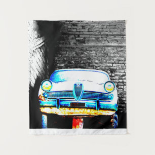 Tenture Vieille voiture