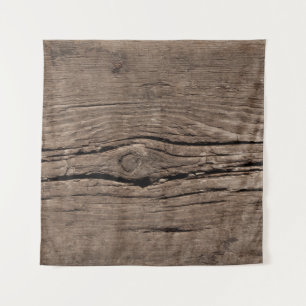 Tenture Vieux dormeurs en bois texturé fond abstrait, un