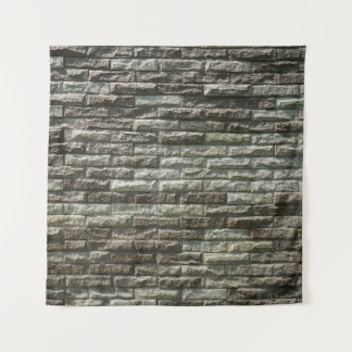 Tenture Vieux mur de briques : Texture dénudée