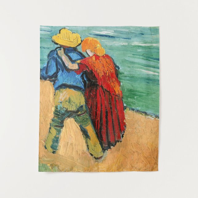 Tenture Vincent van Gogh - Deux amoureux (Devant)