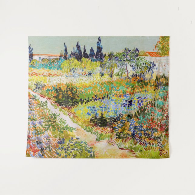 Tenture Vincent van Gogh - Jardin à Arles (Devant (Horizontal))