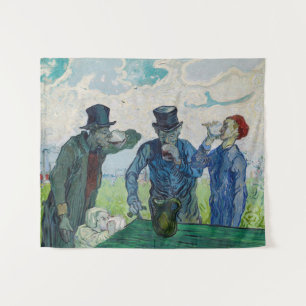 Tenture Vincent van Gogh - Les buveurs, après Daumier