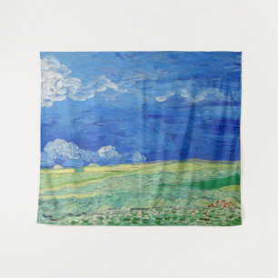 Tenture Vincent van Gogh - Les champs de roues sous Thunde
