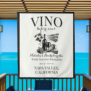 Tenture Vino Avant Vows Bach Custom Winery Bachelorette