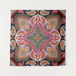 Tenture Vintage Kerchief Motif ornemental