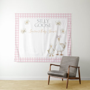 Tenture Vintage Silly Goose Rose Bow Photo Booth Douche
