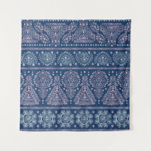 Tenture vintage Tribal Mexicain vintage ethnique couture