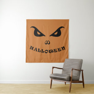 Tenture Visage effrayant et effrayant d'Halloween