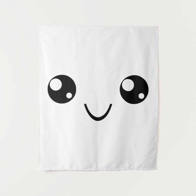 Tenture Visage souriant (Devant)