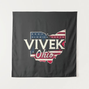 Tenture Vivek Ohio 2026 Gouverneur Républicain Américain