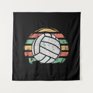 Tenture Volley-ball Vintage rétro